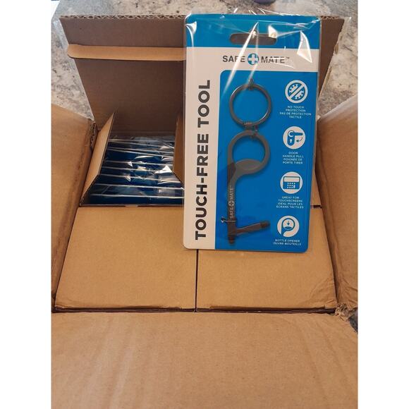 SAFE-MATE -80 KEYS TOTAL Touchless Door Keyring **Only **$12.99 + SHIPPING. - Picture 5 of 11